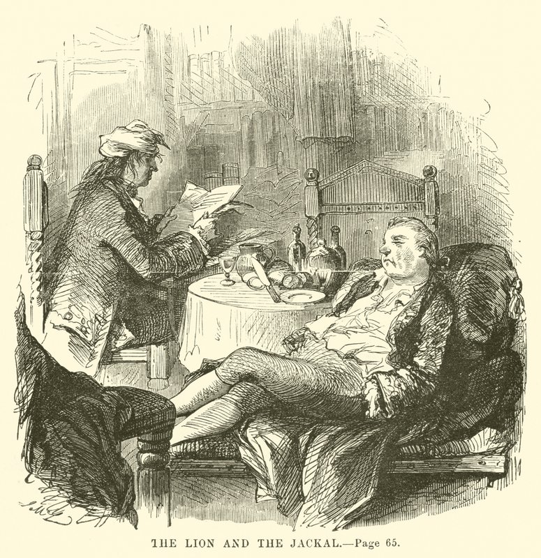 Illustratie voor Een verhaal over twee steden door Charles Dickens door John McLenan