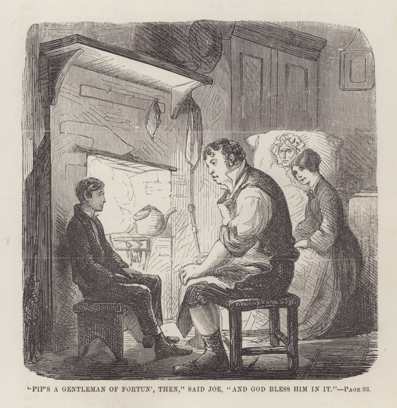 Illustratie voor Great Expectations door John McLenan
