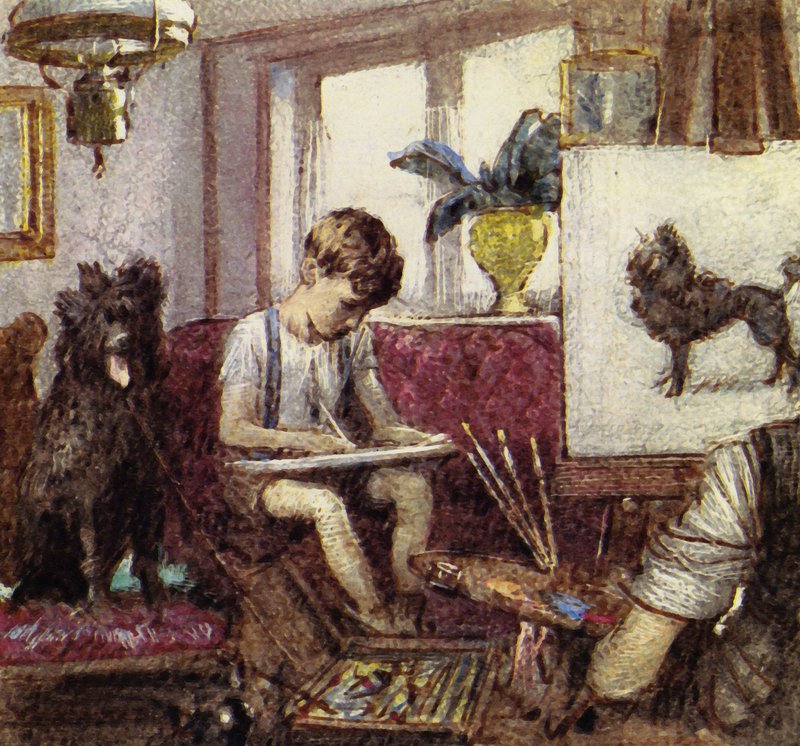 Howard Carter groeide op in Londen, als zoon van een kunstenaar (kleurenlitho) door John Millar Watt