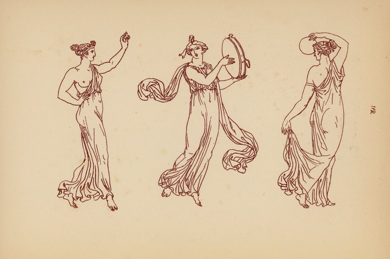 Oud-Griekse vrouwelijke kleding door John Moyr Smith