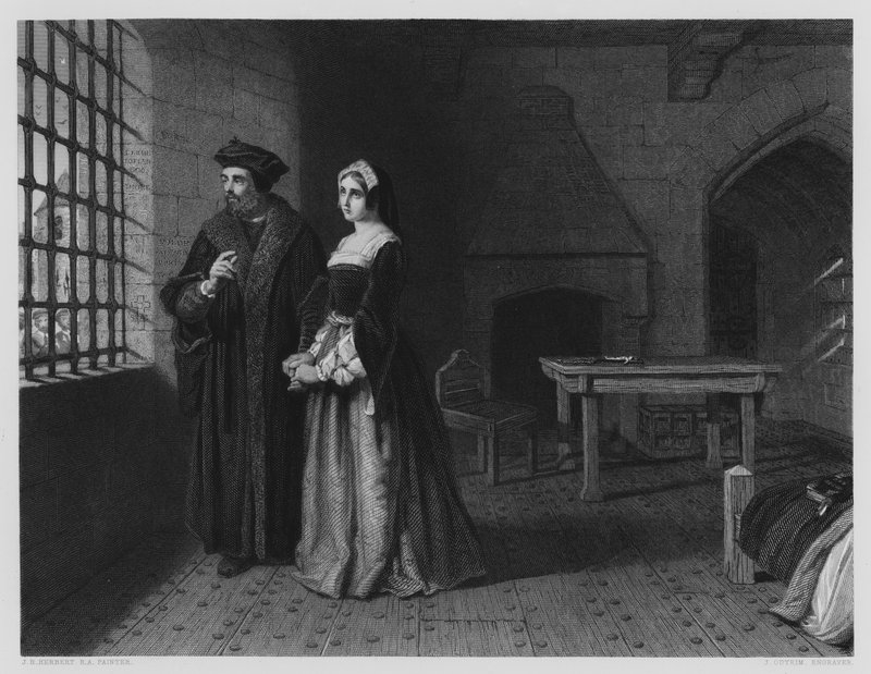 Sir Thomas More, uit het schilderij in de Vernon Gallery door John Rogers (after) Herbert