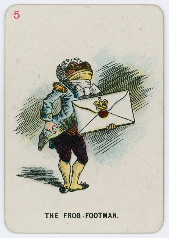De Kikker-Lakei door John Tenniel