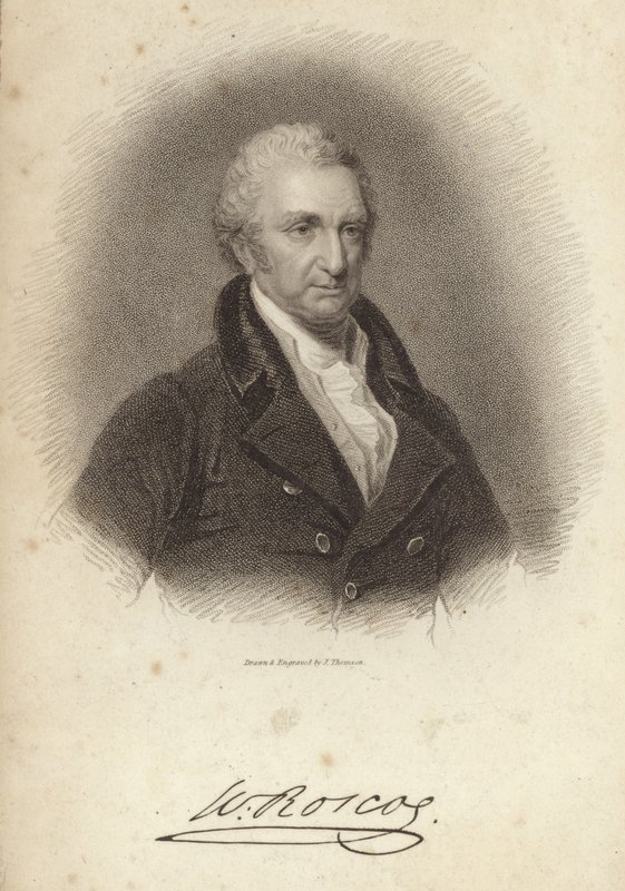 Portret van William Roscoe door John Thomson