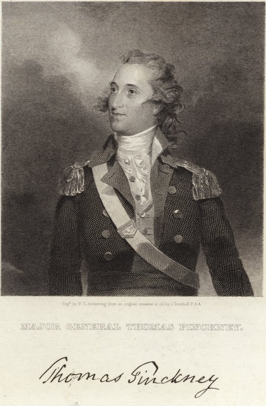 Generaal-majoor Thomas Pinckney door John Trumbull