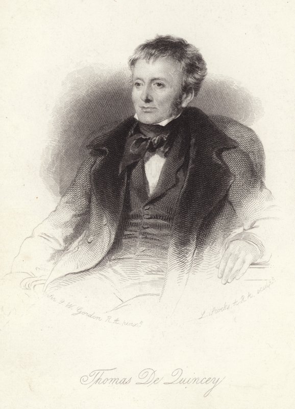 Thomas de Quincey, Engelse auteur door John Watson Gordon