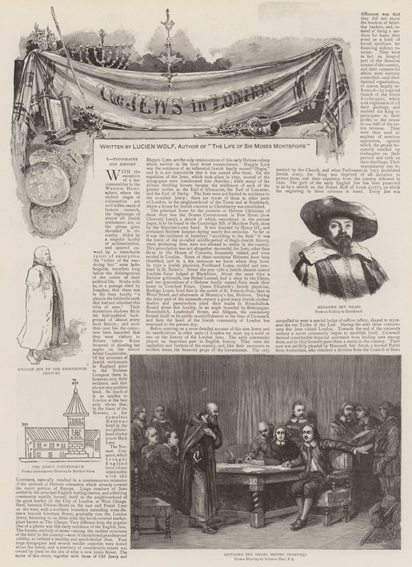 De Joden in Londen door Joseph Finnemore