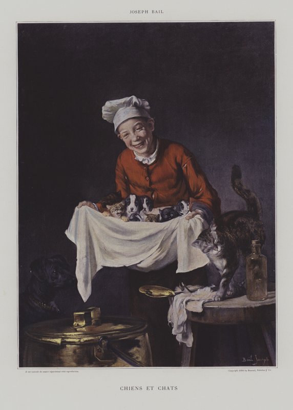 Honden en Katten door Joseph Bail