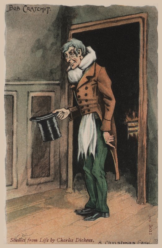 Bob Cratchit, Een Kerstlied door Joseph Clayton  Clarke