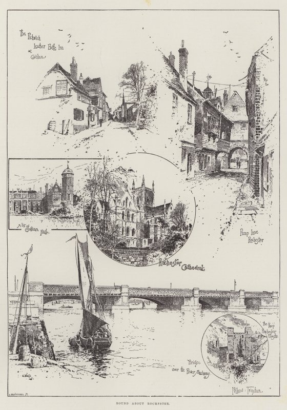 Rondom Rochester door Joseph Holland Tringham