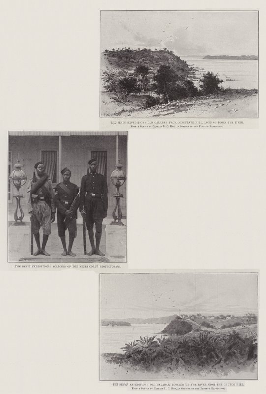 De Benin Expeditie door Joseph Holland Tringham