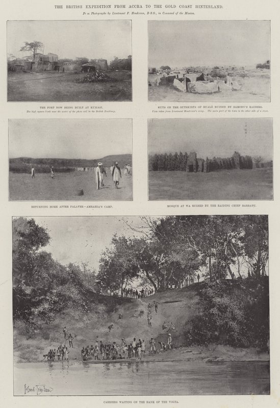 De Britse Expeditie van Accra naar het Binnenland van de Goudkust door Joseph Holland Tringham