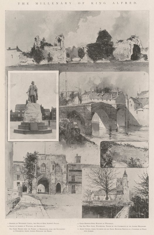 Het millennium van koning Alfred door Joseph Holland Tringham