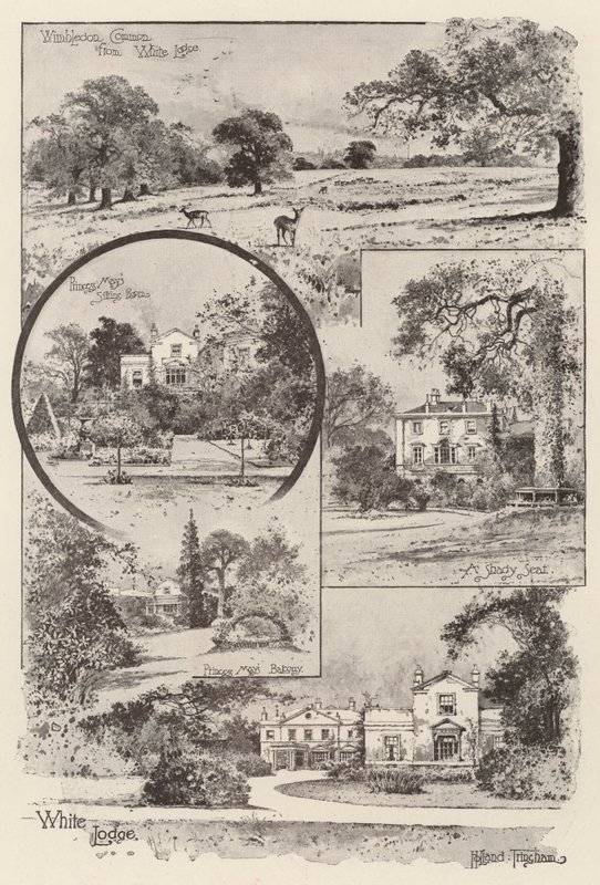 Witte Lodge door Joseph Holland Tringham
