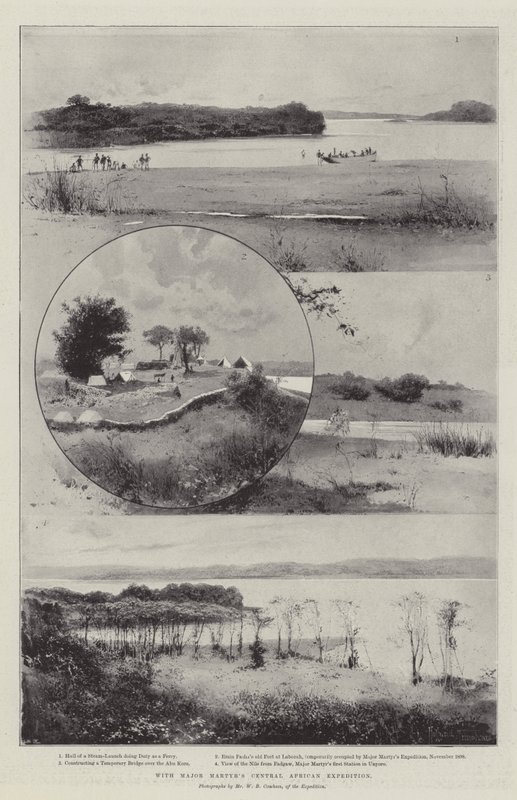 Met de Centrale Afrikaanse expeditie van majoor Martyr door Joseph Holland Tringham