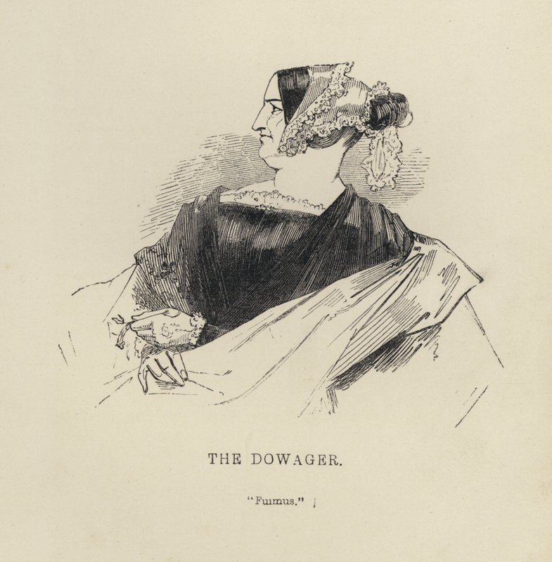 Kenny Meadows: De Weduwe (gravure) door Joseph Kenny (after) Meadows