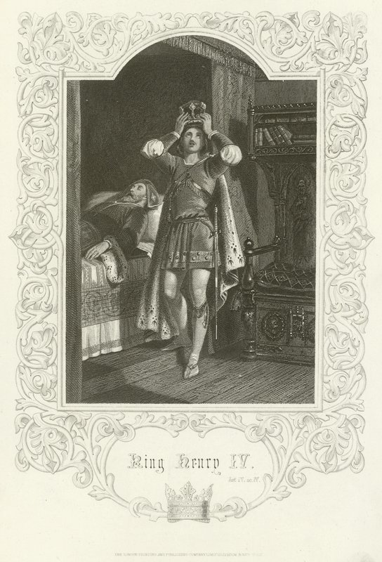 Koning Hendrik IV, Act IV, Scene IV door Joseph Kenny Meadows