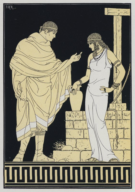 Geschiedenis van een jong meisje dat van sieraden hield door Joseph Kuhn Regnier