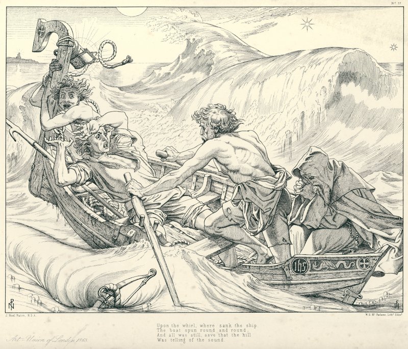 Illustratie voor Coleridge