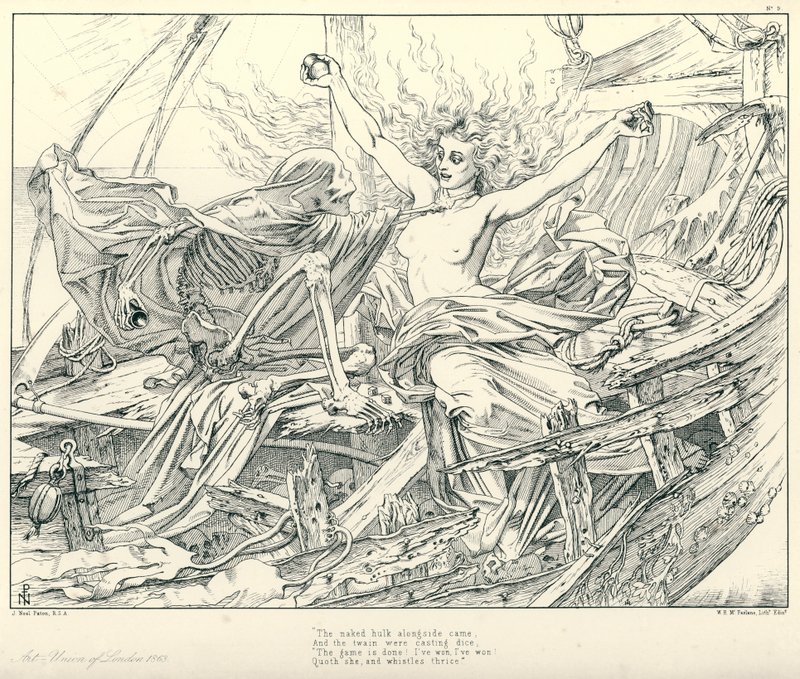 Illustratie voor Coleridge
