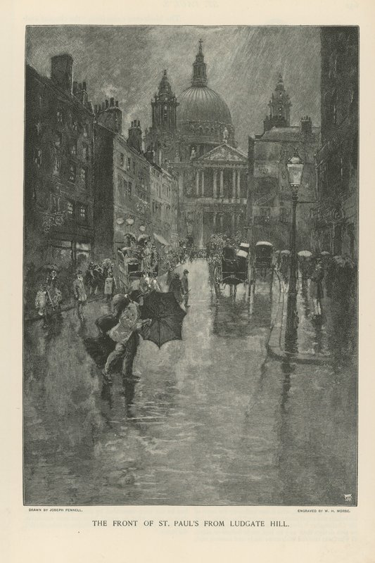 De voorkant van St Paul