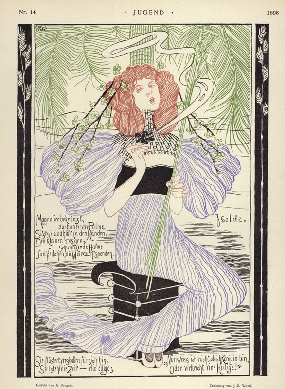 Isolde door Joseph Rudolf Witzel