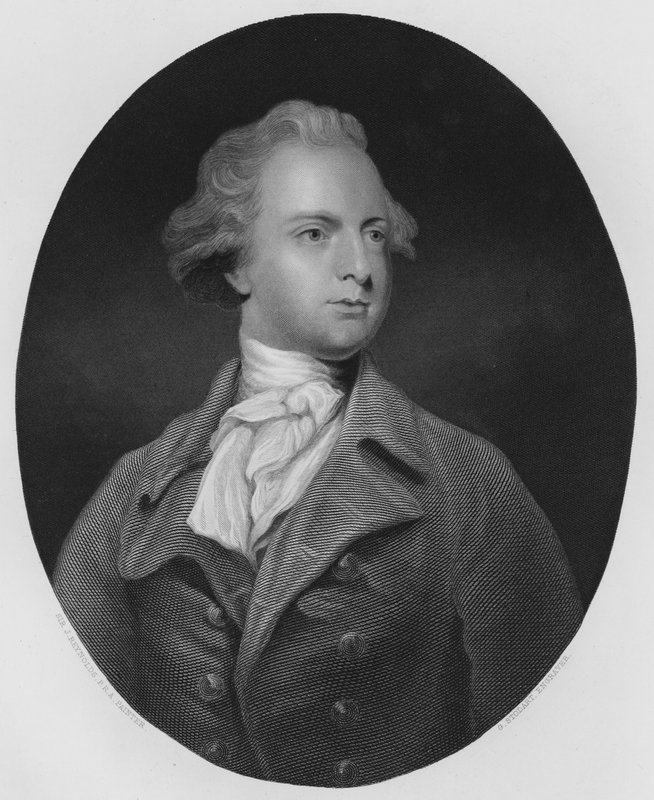 Sir Abraham Hume, baronet, van het schilderij in de Vernon Gallery door Joshua (after) Reynolds