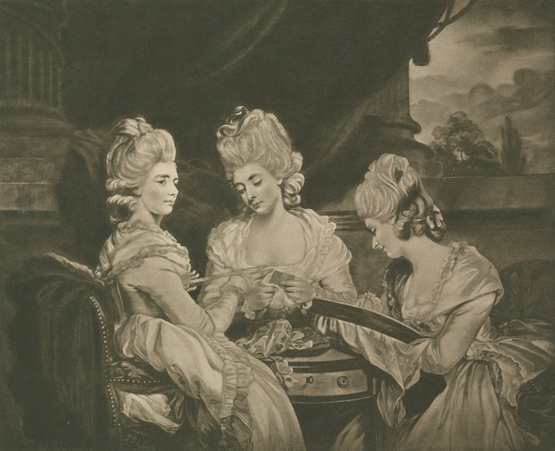 De Dames Waldegrave door Joshua after Reynolds