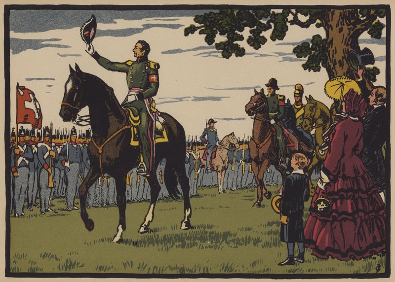 Guillaume Henri Dufour, Zwitserse generaal en ingenieur door Jules Courvoisier