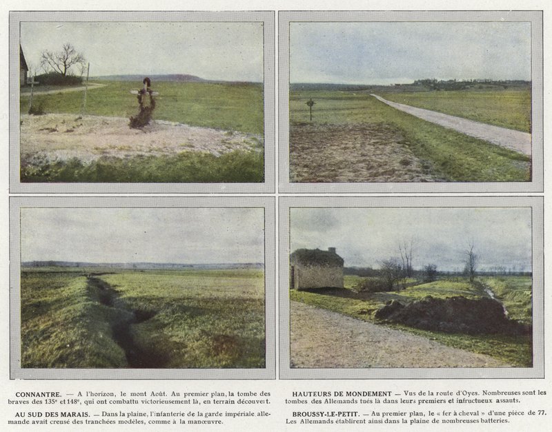Connantre, Hauteurs de Mondement, Au Sud des Marais, Broussy-le-Petit door Jules Gervais Courtellemont
