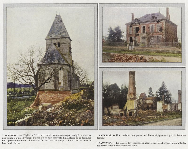 Faremont, Favresse, Favresse door Jules Gervais Courtellemont