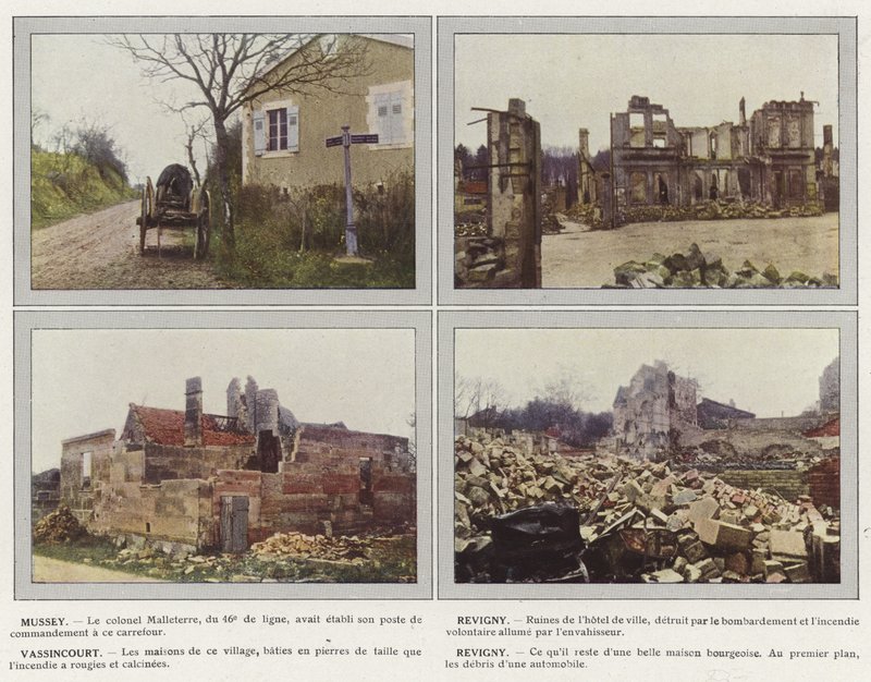 Mussey, Revigny, Vassincourt, Revigny door Jules Gervais-Courtellemont