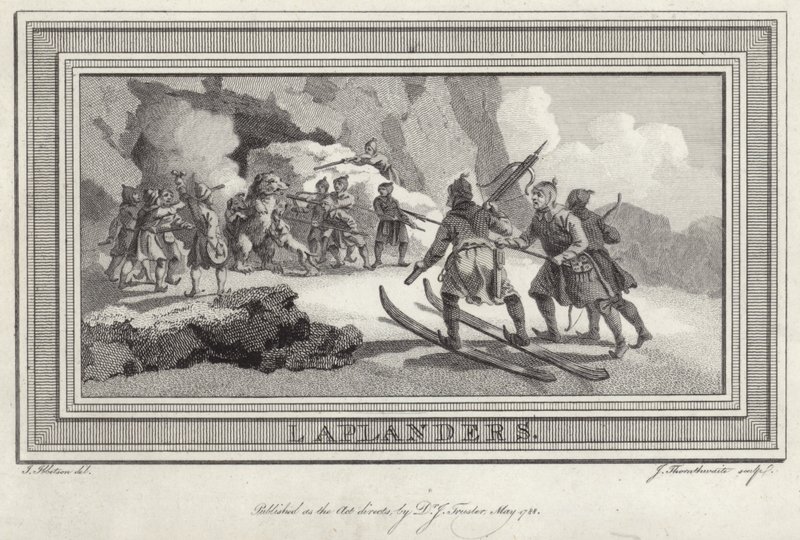 Lappen door Julius Caesar Ibbetson