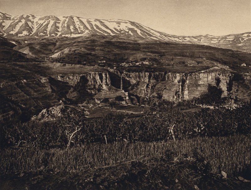 Libanon, Landschap door Karl Grober