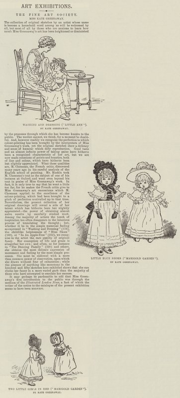 Illustraties door Kate Greenaway door Kate Greenaway