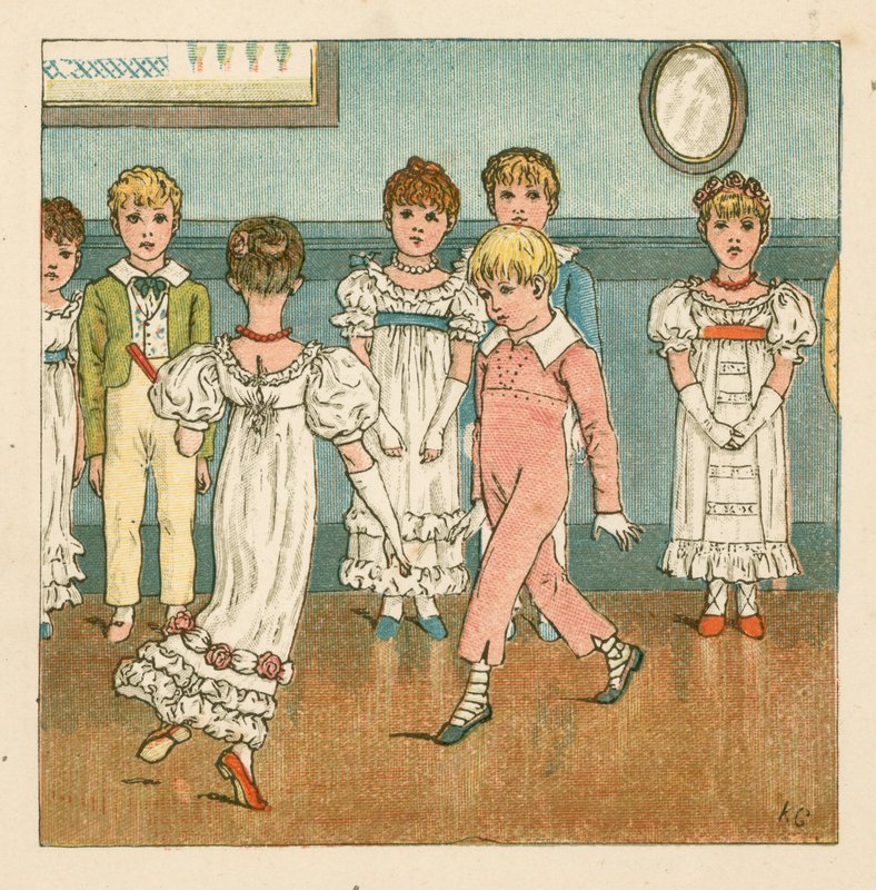 Dansles door Kate Greenaway