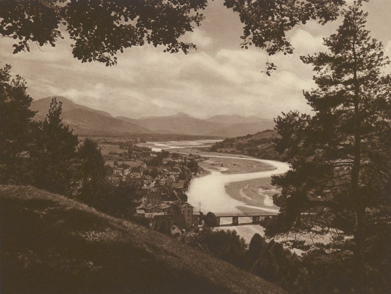 Bad Tolz und das Isartal, Blick vom Kalvarienberg door Kurt Hielscher
