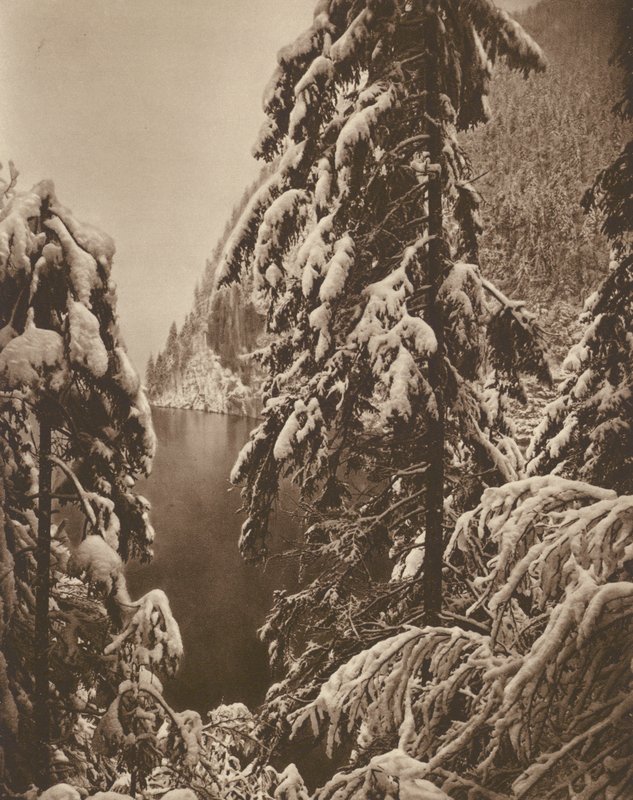 Der Konigssee bei Berchtesgaden door Kurt Hielscher