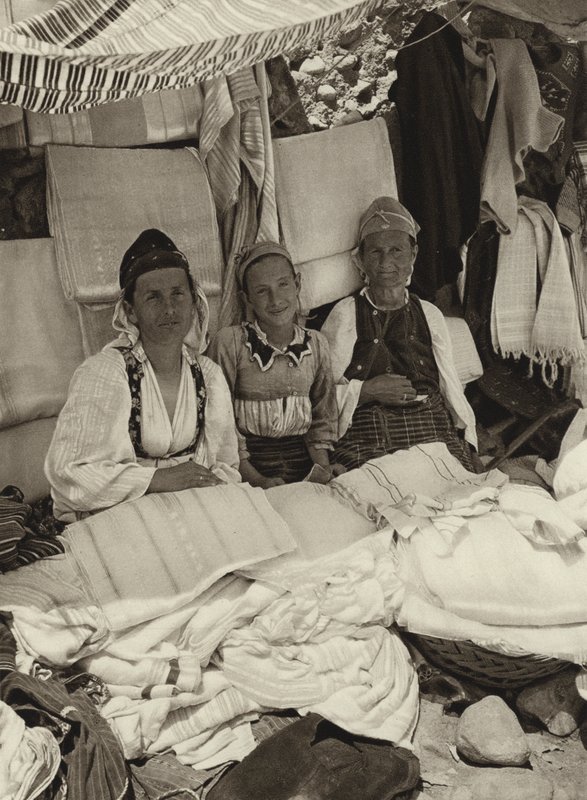 Joegoslavië: Markt in Prizren door Kurt Hielscher