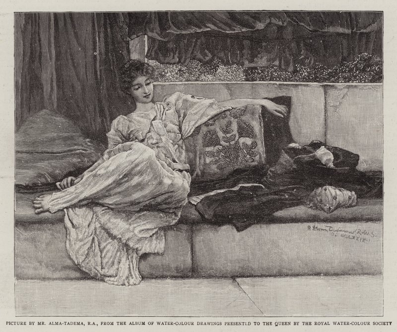 Het jubileum van Hare Majesteit de Koningin door Lawrence Alma Tadema