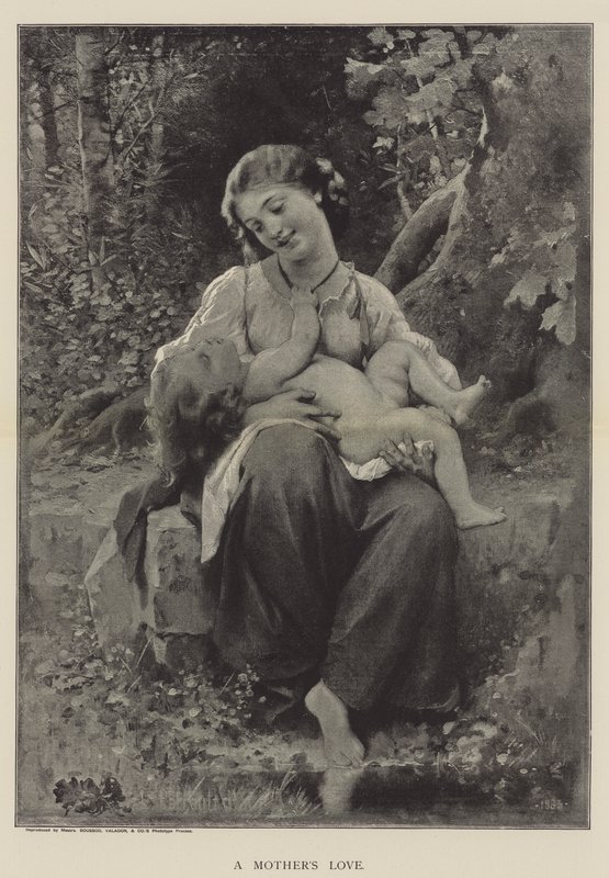 Moederliefde door Leon Bazile Perrault