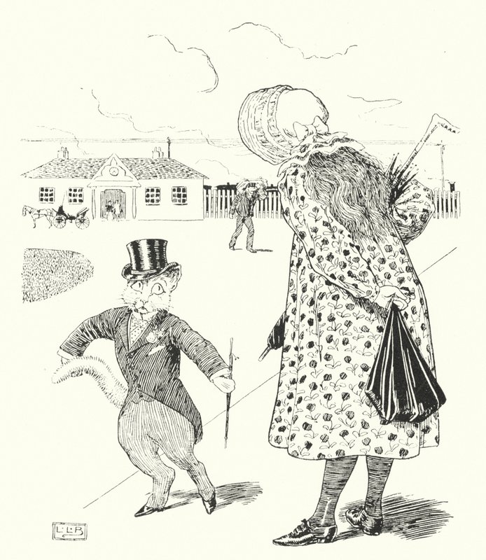 Poesje, poesje, waar ben je geweest? door Leonard Leslie Brooke