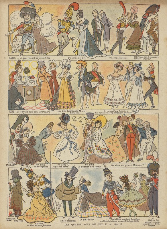 Illustratie voor Le Rire door Leonce Burret