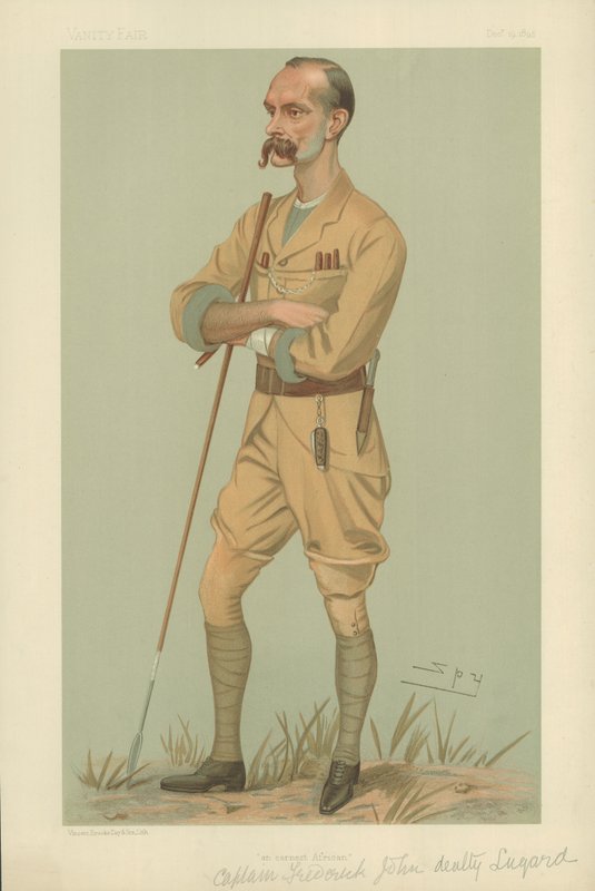 Kapitein Frederick John Dealtry Lugard door Leslie Matthew Ward