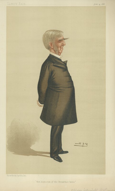 Dr. Oliver Wendell Holmes door Leslie Matthew Ward