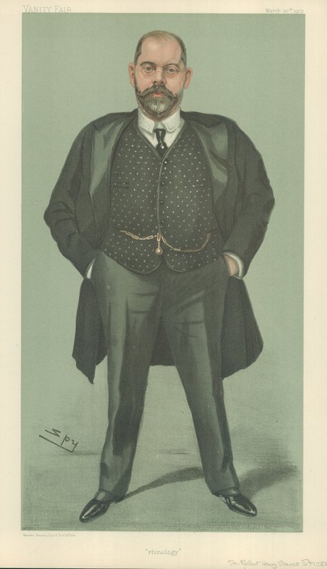 Dr Robert Henry Scanes Spicer, Rhinologie, 20 maart 1902, Vanity Fair cartoon door Leslie Matthew Ward