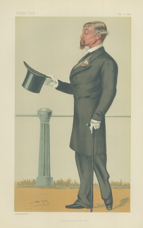 Generaal-majoor Charles Craufurd Fraser door Leslie Matthew Ward