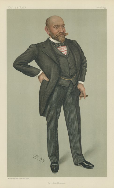 Mr Ernest Cassel door Leslie Matthew Ward