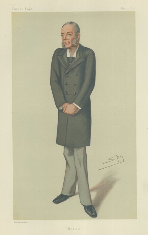 Mr George Osborne Morgan door Leslie Matthew Ward