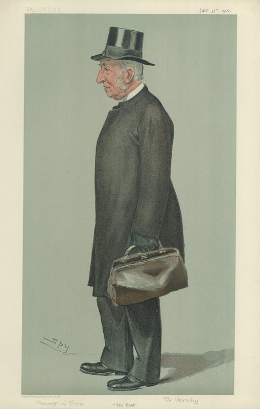 Mr J J Hornby, de provoost van Eton door Leslie Matthew Ward