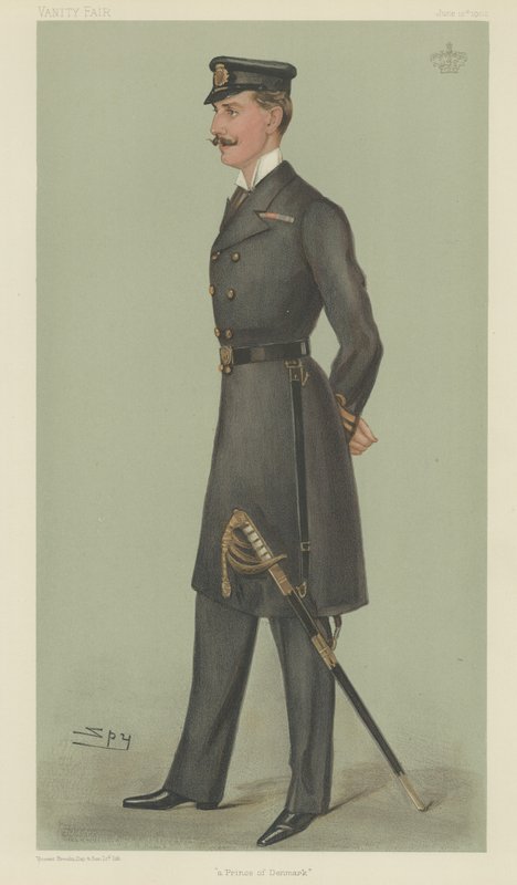 Prins Charles van Denemarken door Leslie Matthew Ward